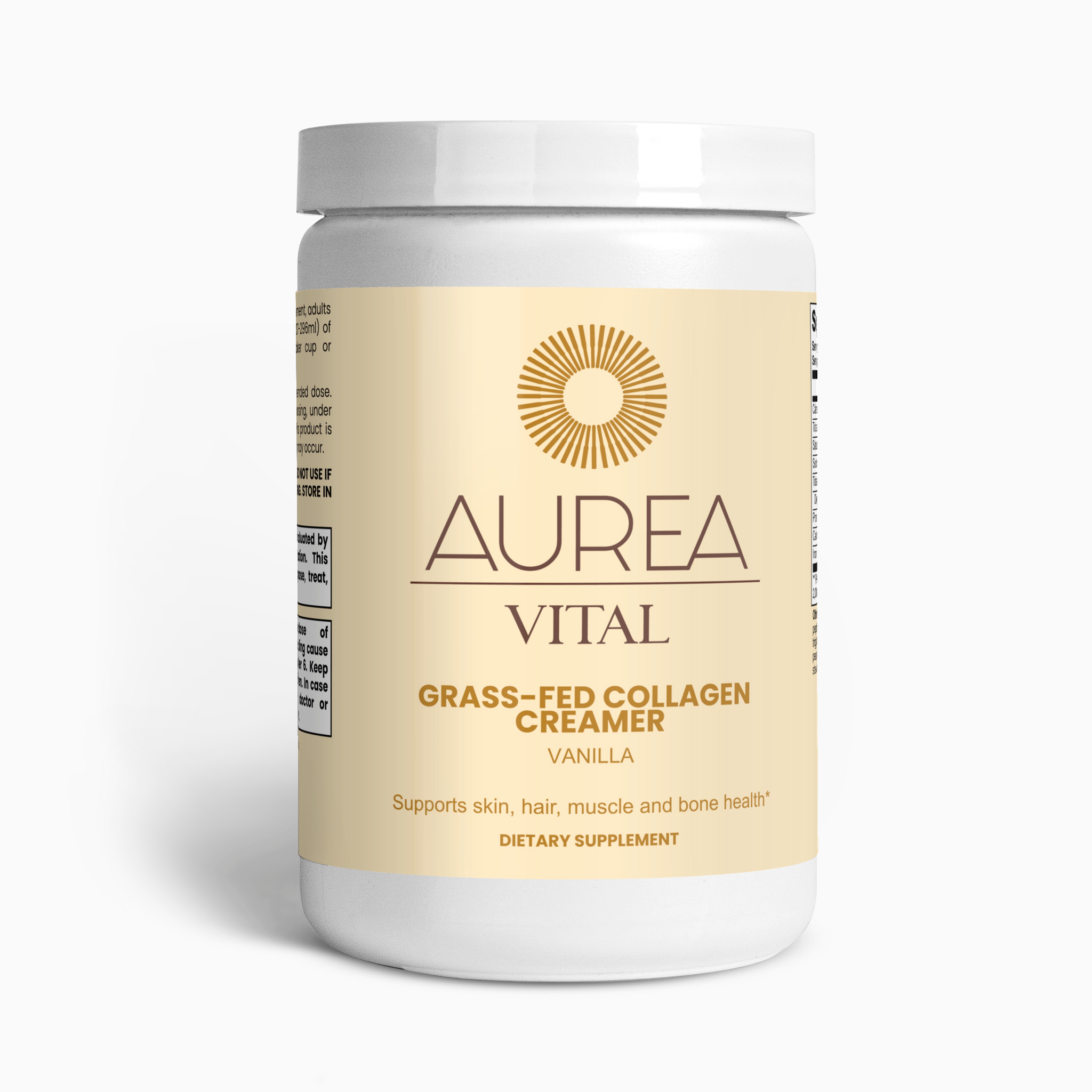 Grass-Fed Collagen Creamer (Vanilla)