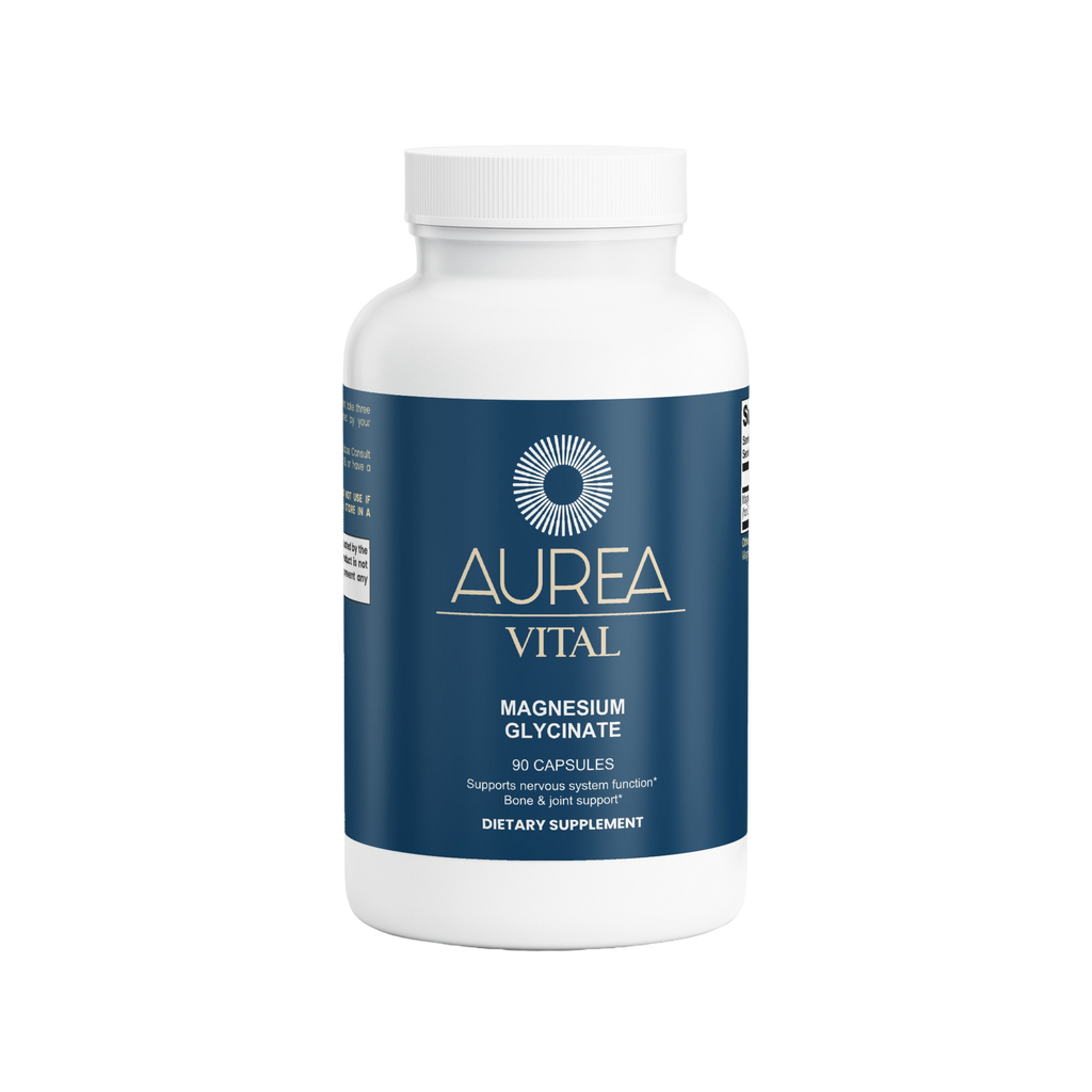 Aurea Vital Magnesium Glycinate bottle.